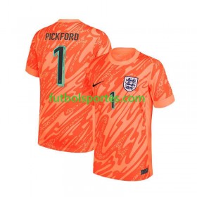 Camiseta Inglaterra Pickford 1 Portero Primera Equipación Euro 2024